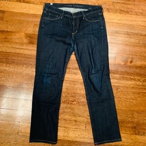 Citizen of Humanity AVA Denim Jeans Low Rise Straight Leg Size 30